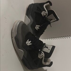 Black and Gray Sneakers